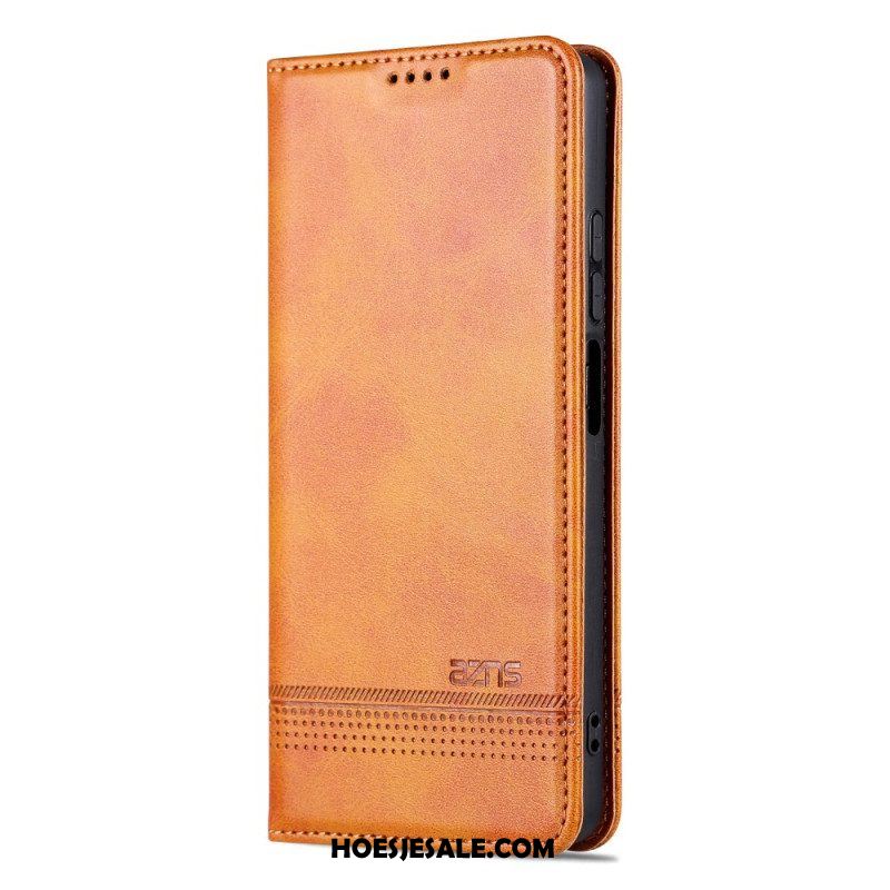 Bescherming Hoesje voor Xiaomi Redmi Note 12 Pro Plus Folio-hoesje Azns