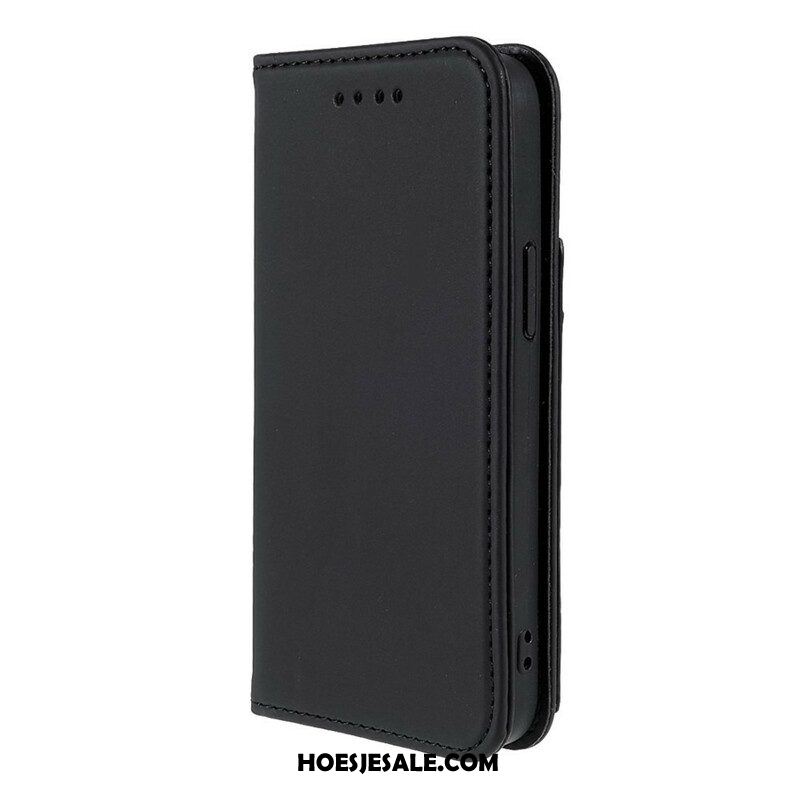 Bescherming Hoesje voor iPhone 13 Mini Folio-hoesje Kaarthouder Standaard