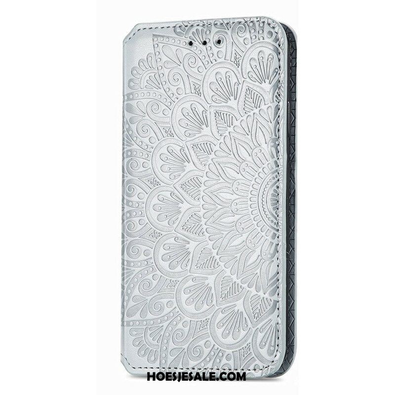 Bescherming Hoesje voor iPhone 13 Mini Folio-hoesje Mandala