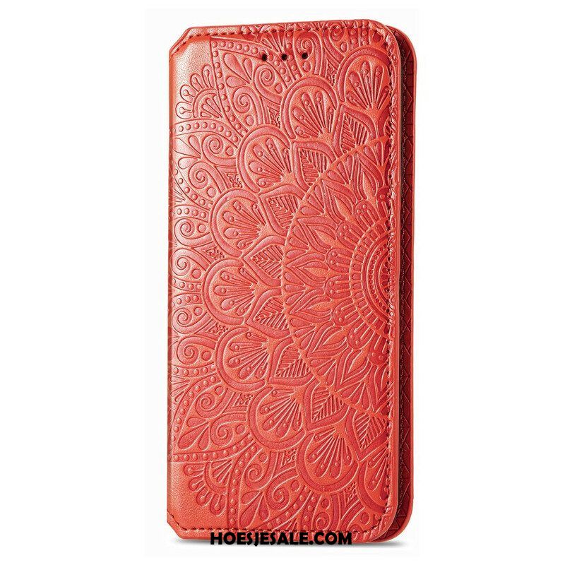 Bescherming Hoesje voor iPhone 13 Mini Folio-hoesje Mandala