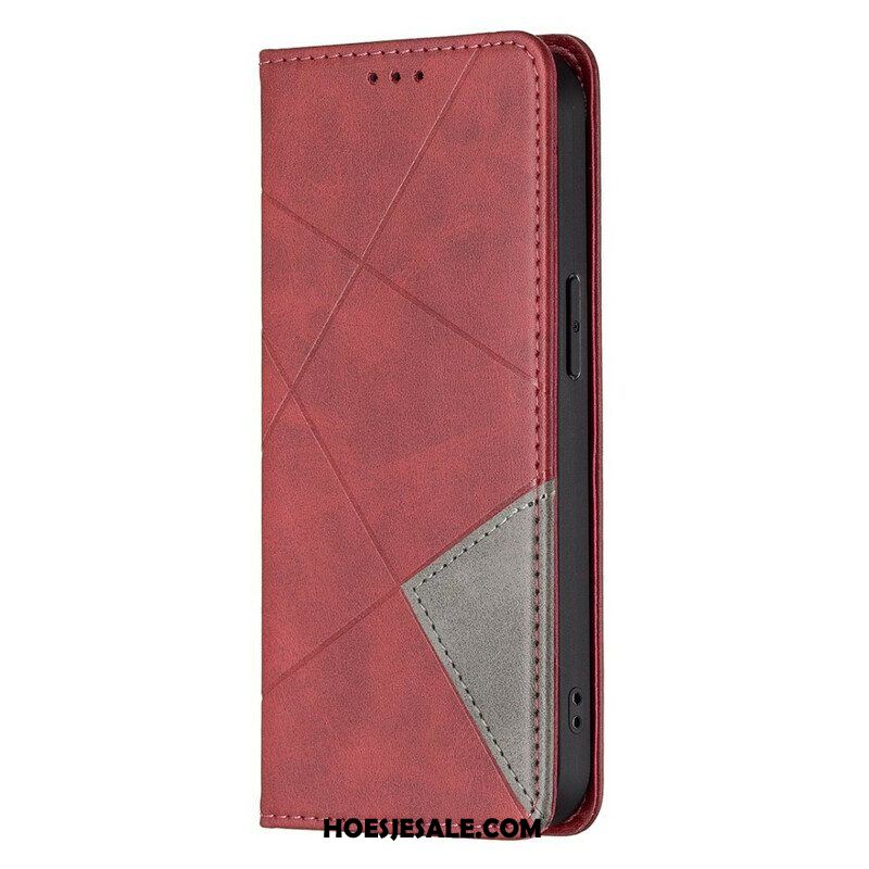 Bescherming Hoesje voor iPhone 13 Pro Folio-hoesje Artistieke Stijl