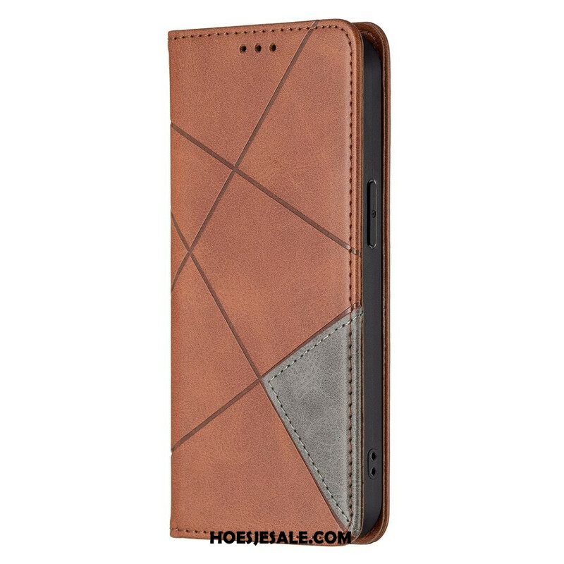 Bescherming Hoesje voor iPhone 13 Pro Folio-hoesje Artistieke Stijl