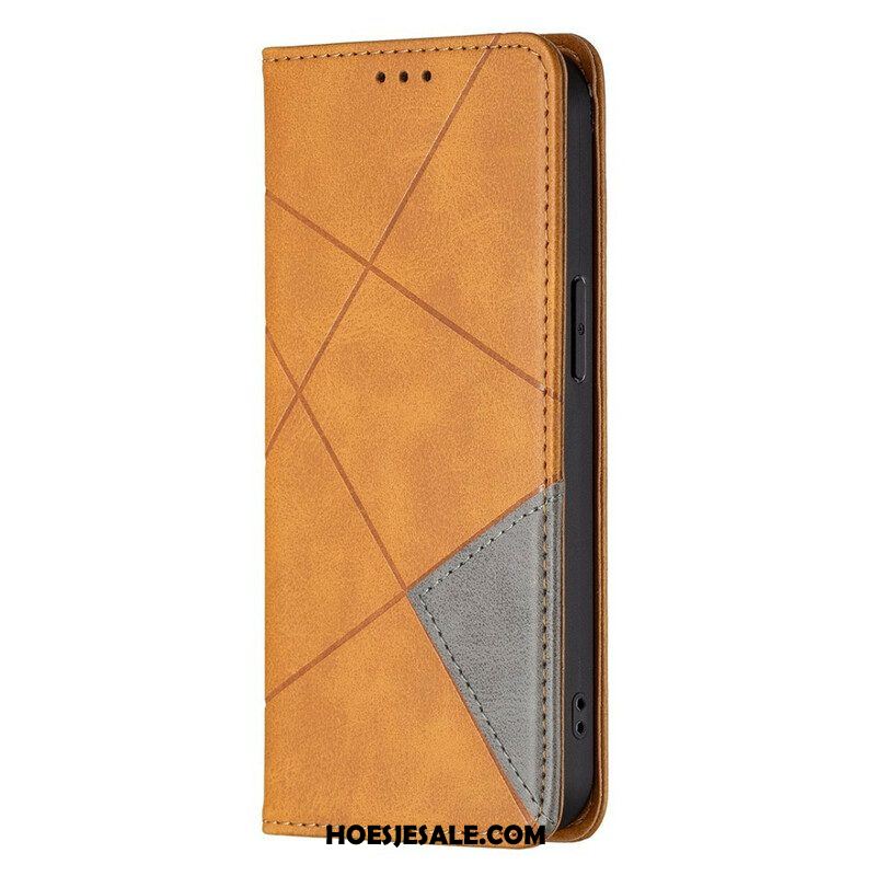 Bescherming Hoesje voor iPhone 13 Pro Folio-hoesje Artistieke Stijl