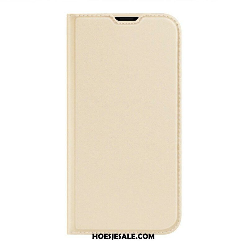 Bescherming Hoesje voor iPhone 13 Pro Folio-hoesje Skin Pro-serie Dux Ducis