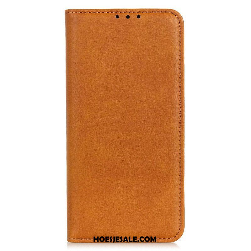 Bescherming Hoesje voor iPhone 13 Pro Max Folio-hoesje Lychee Splitleer