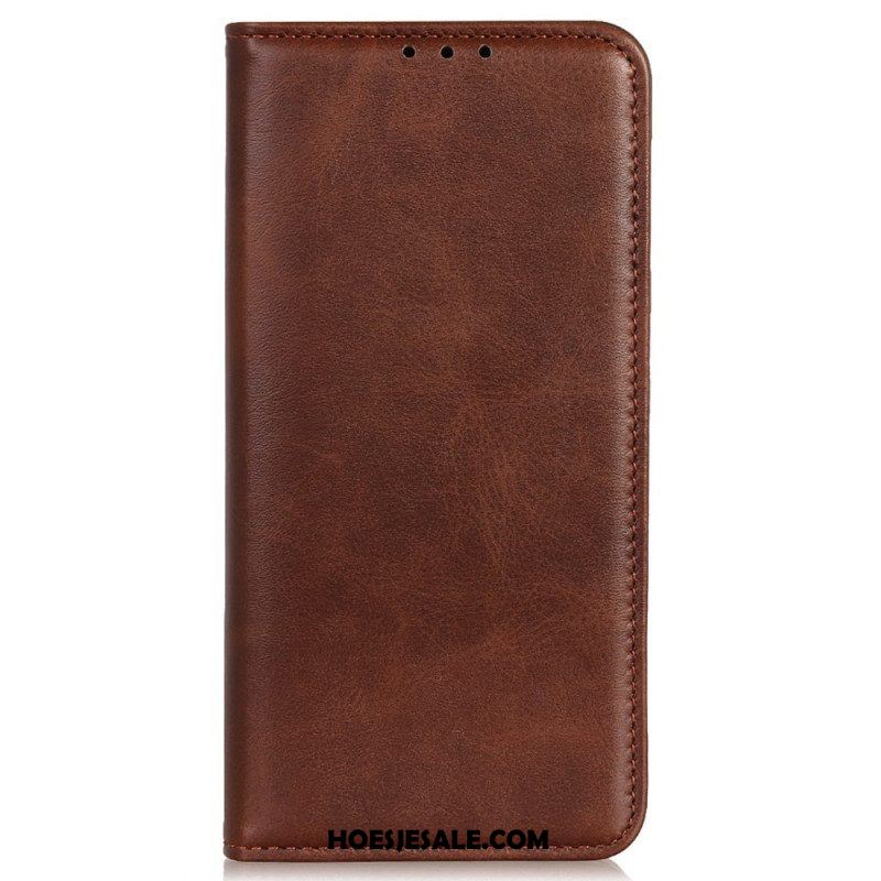 Bescherming Hoesje voor iPhone 14 Folio-hoesje Elegantie Splitleer