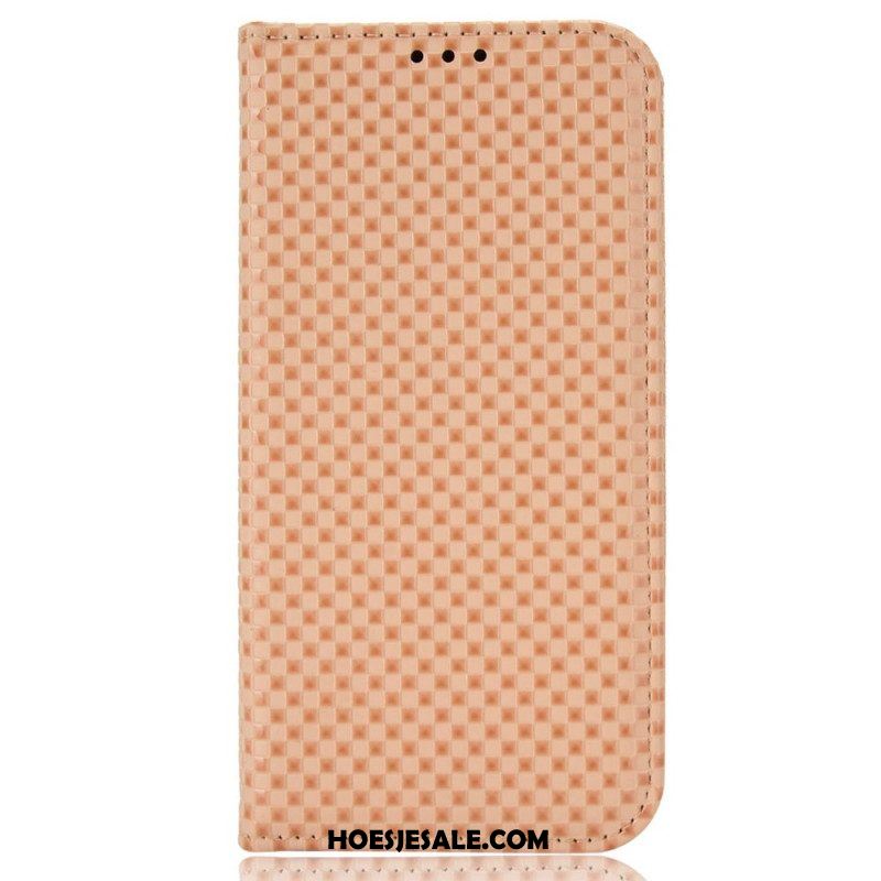 Bescherming Hoesje voor iPhone 14 Pro Max Folio-hoesje Getextureerd