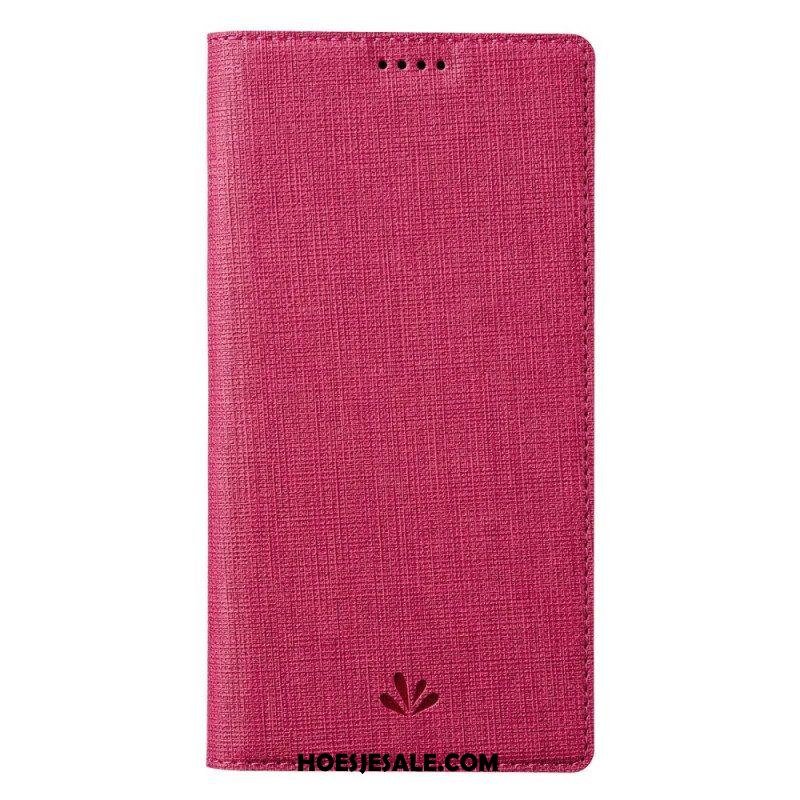 Bescherming Hoesje voor iPhone 14 Pro Max Folio-hoesje Vili Dmx-serie