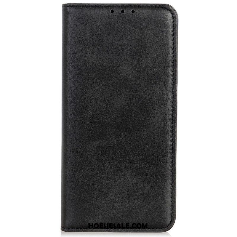 Bescherming Hoesje voor iPhone 15 Folio-hoesje Splitleer
