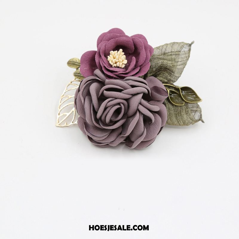 Broches Dames Accessoires Doek Elegante Corsage Vrouwen Kopen