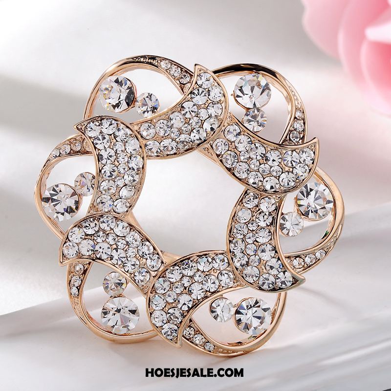 Broches Dames Accessoires Mode Luxe Pin Kristal Sale