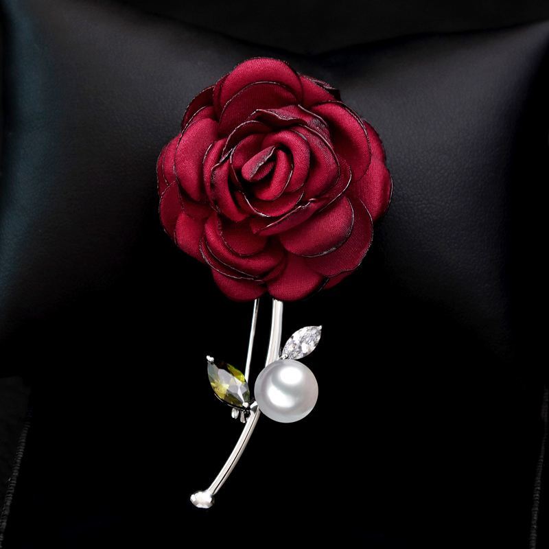 Broches Dames Broche Roze Corsage Bloemen Pak Online