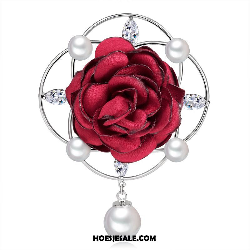 Broches Dames Broche Roze Corsage Bloemen Pak Online