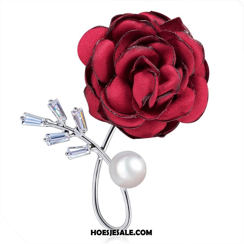 Broches Dames Broche Roze Corsage Bloemen Pak Online