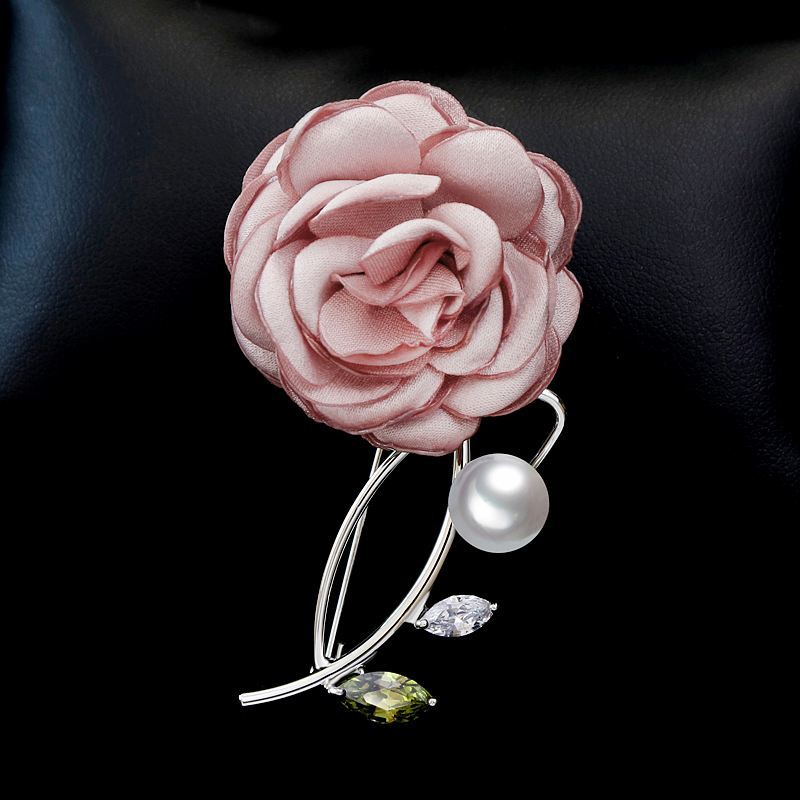 Broches Dames Broche Roze Corsage Bloemen Pak Online