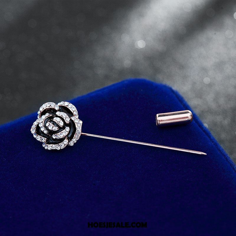 Broches Dames Strass High End Pin Bloemen Parel Kopen