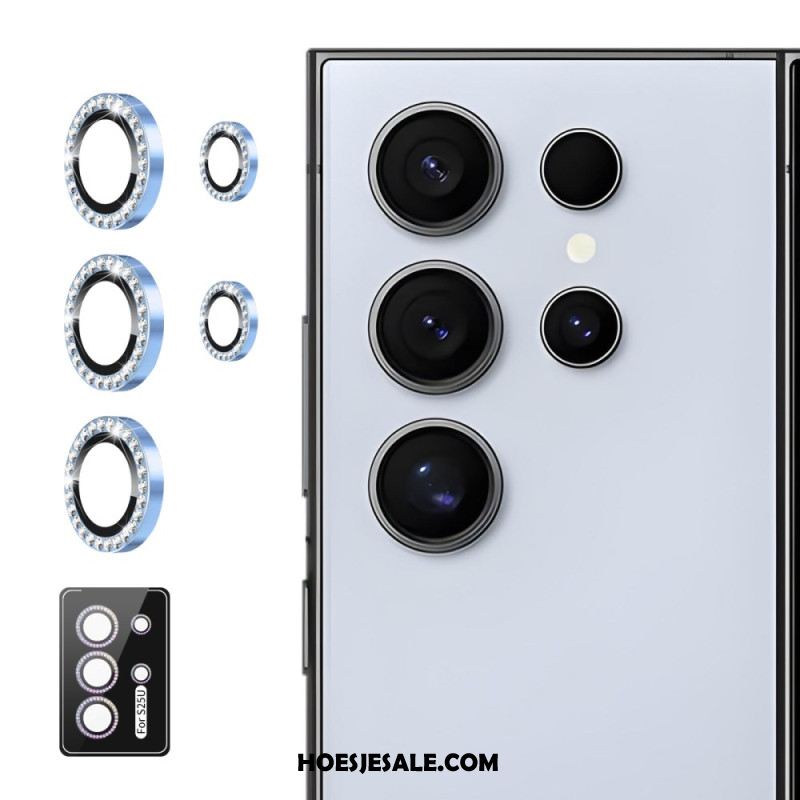 Cameralensbeschermer Voor Samsung Galaxy S25 Ultra 5g Met Legeringsringen En Strass-steentjes