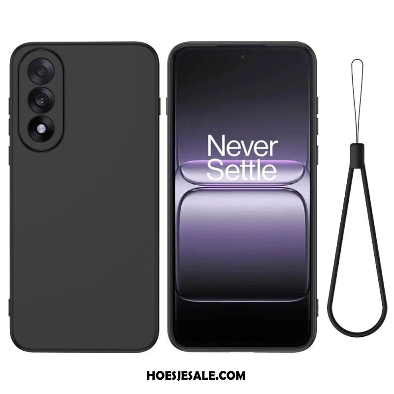Case Hoesje Oneplus Nord 5 Telefoonhoesje Vloeibare Siliconen Band