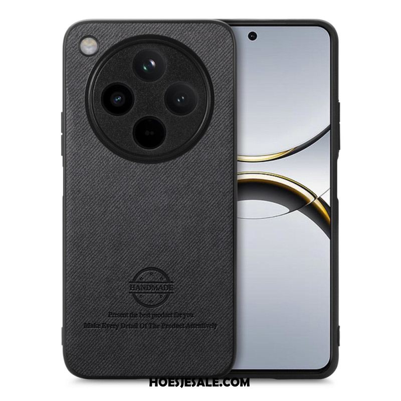 Case Hoesje Oppo Find X8 Pro Telefoonhoesje Stoffen Textuur