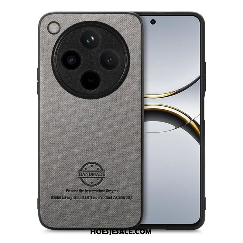 Case Hoesje Oppo Find X8 Pro Telefoonhoesje Stoffen Textuur