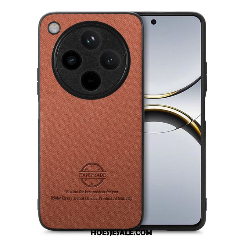 Case Hoesje Oppo Find X8 Pro Telefoonhoesje Stoffen Textuur