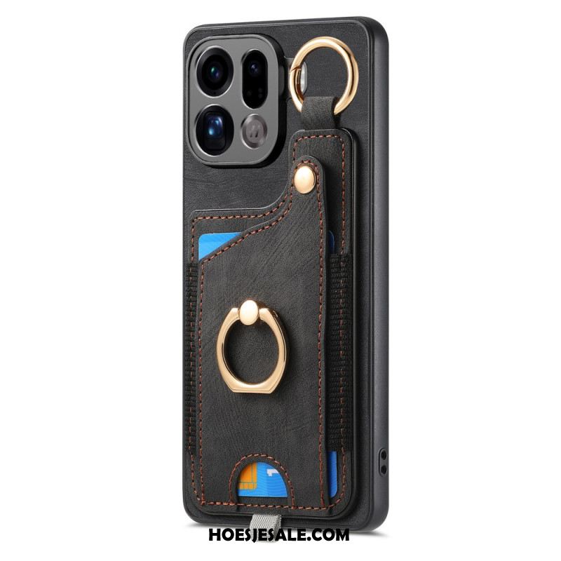 Case Hoesje Oppo Find X9 Pro 5g Telefoonhoesje Kaarthouder En Ringhouder