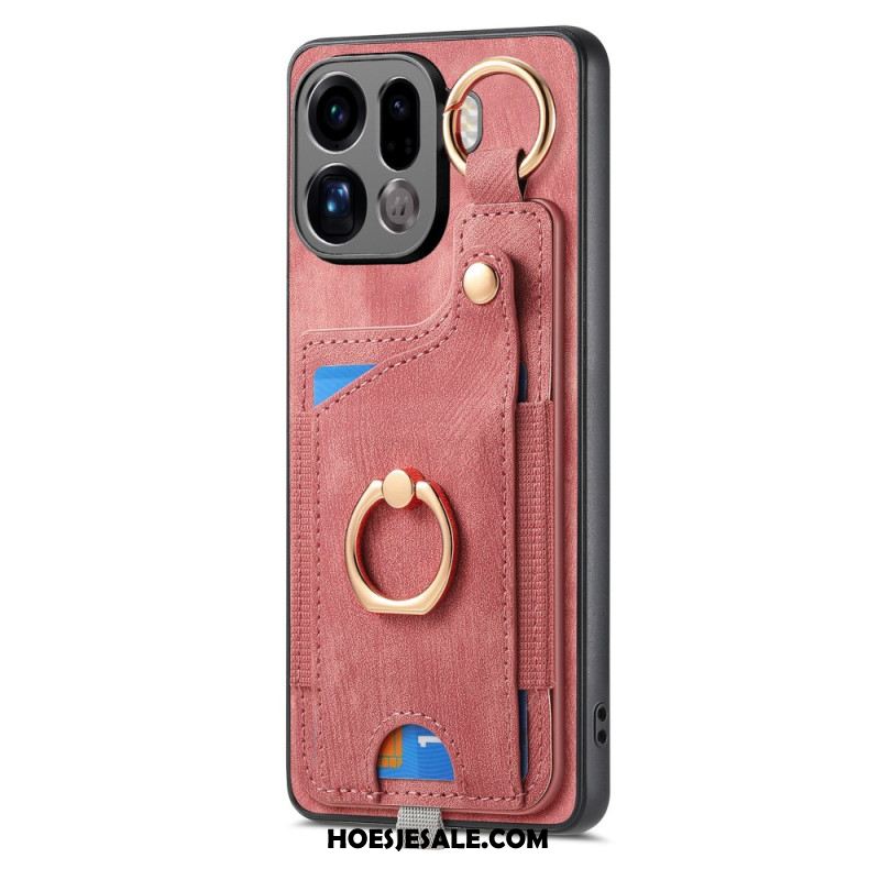 Case Hoesje Oppo Find X9 Pro 5g Telefoonhoesje Kaarthouder En Ringhouder