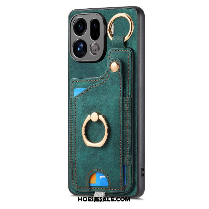 Case Hoesje Oppo Find X9 Pro 5g Telefoonhoesje Kaarthouder En Ringhouder