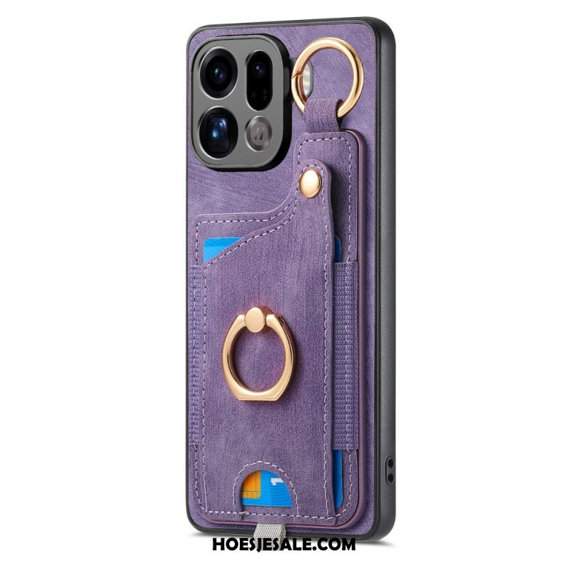 Case Hoesje Oppo Find X9 Pro 5g Telefoonhoesje Kaarthouder En Ringhouder