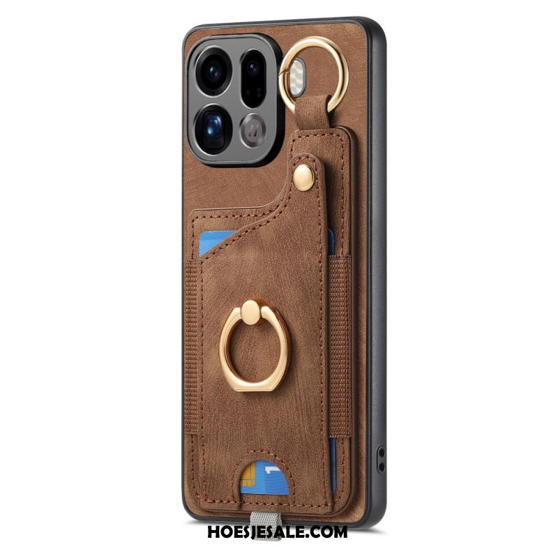 Case Hoesje Oppo Find X9 Pro 5g Telefoonhoesje Kaarthouder En Ringhouder