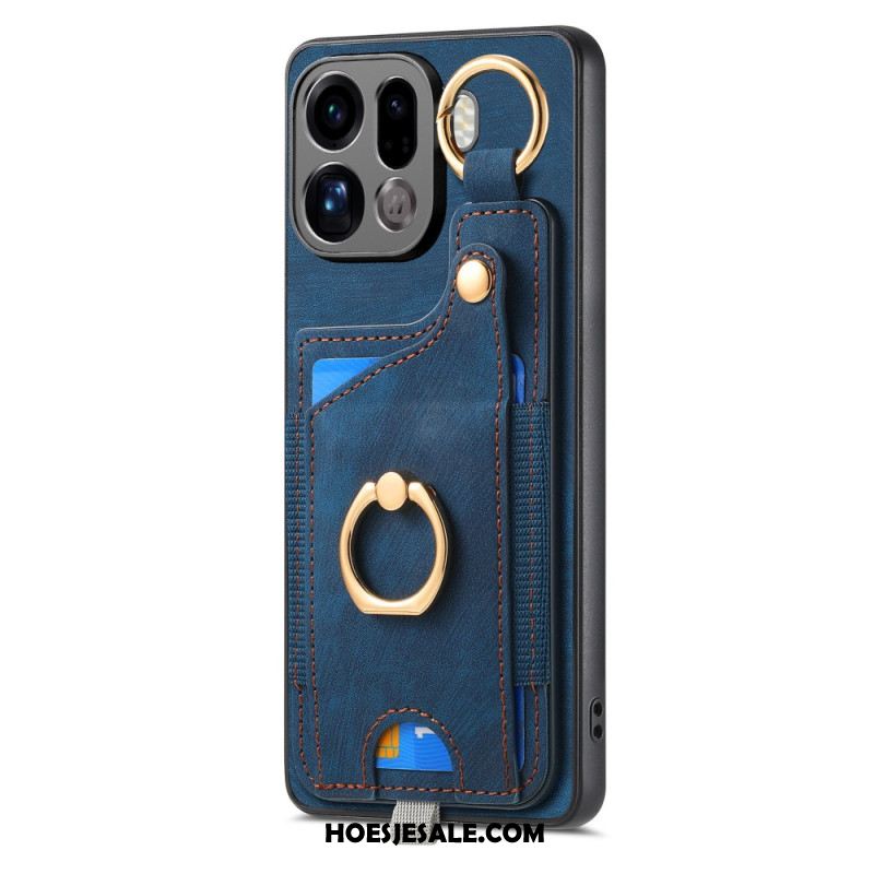 Case Hoesje Oppo Find X9 Pro 5g Telefoonhoesje Kaarthouder En Ringhouder