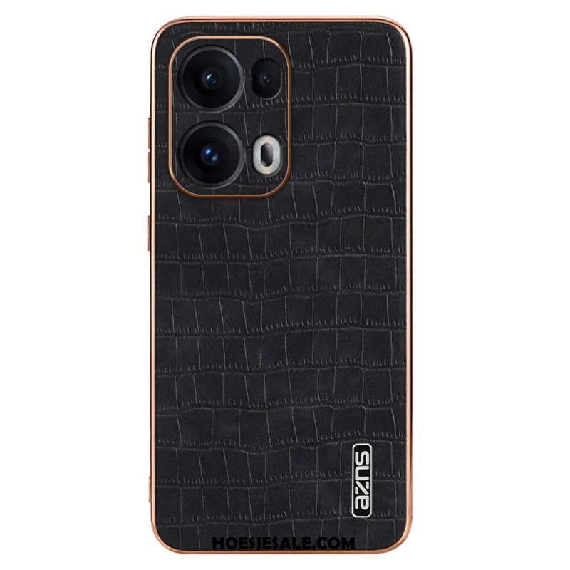 Case Hoesje Oppo Reno 13 Pro 5g Telefoonhoesje Azns Krokodillenstijl