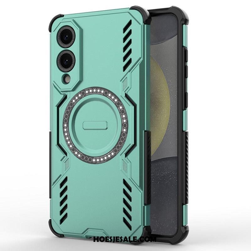 Case Hoesje Samsung Galaxy S25 5g Edge Telefoonhoesje Ademend Pantser