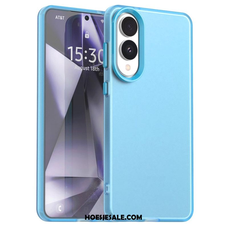 Case Hoesje Samsung Galaxy S25 5g Edge Telefoonhoesje Hybride