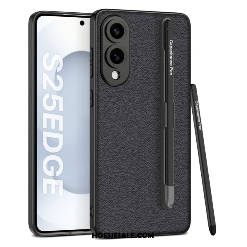 Case Hoesje Samsung Galaxy S25 5g Edge Telefoonhoesje Stylushouder