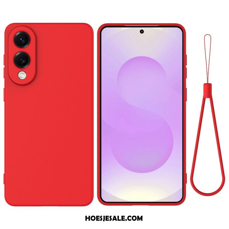 Case Hoesje Samsung Galaxy S25 5g Edge Telefoonhoesje Vloeibare Siliconen