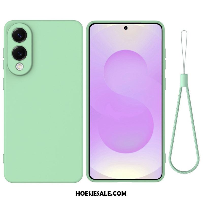 Case Hoesje Samsung Galaxy S25 5g Edge Telefoonhoesje Vloeibare Siliconen