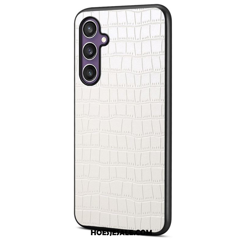 Case Hoesje Samsung Galaxy S25 5g Telefoonhoesje Krokodillenprint