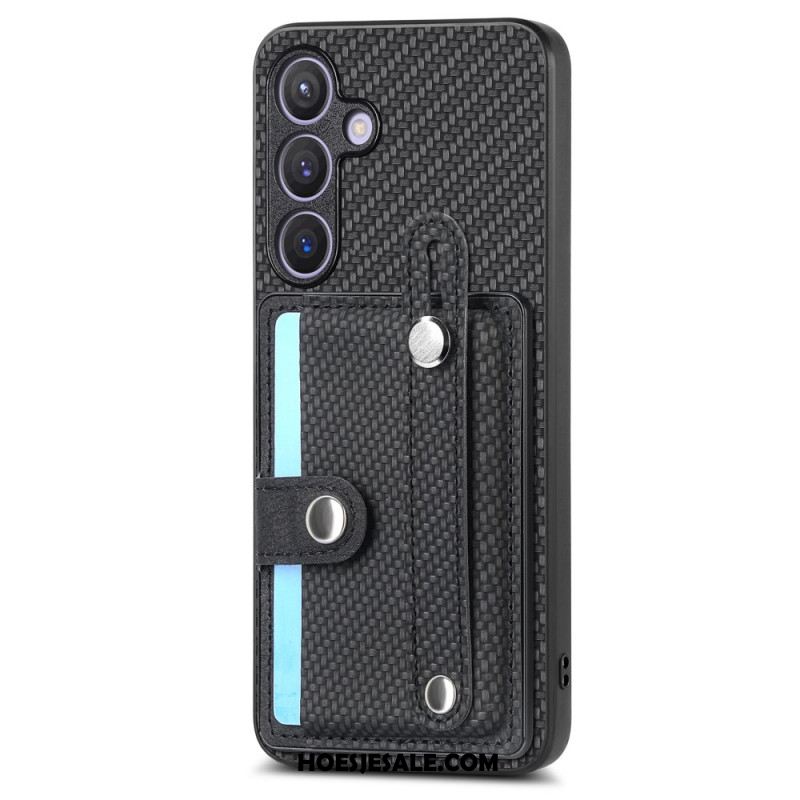 Case Hoesje Samsung Galaxy S25 Plus 5g Telefoonhoesje Bandje En Kaarthouder