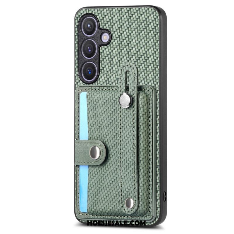 Case Hoesje Samsung Galaxy S25 Plus 5g Telefoonhoesje Bandje En Kaarthouder