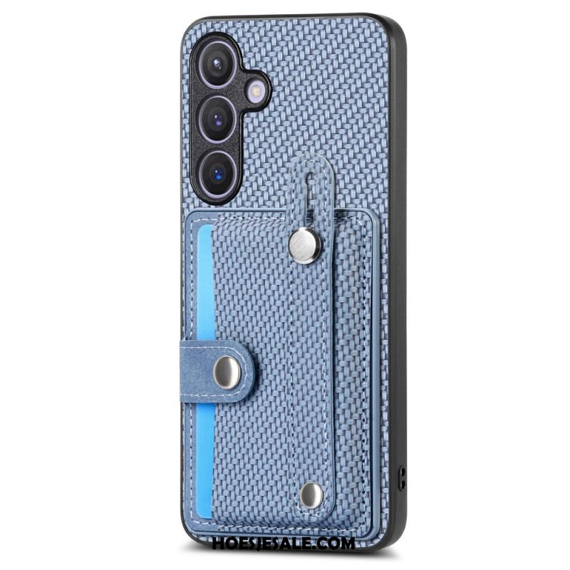 Case Hoesje Samsung Galaxy S25 Plus 5g Telefoonhoesje Bandje En Kaarthouder