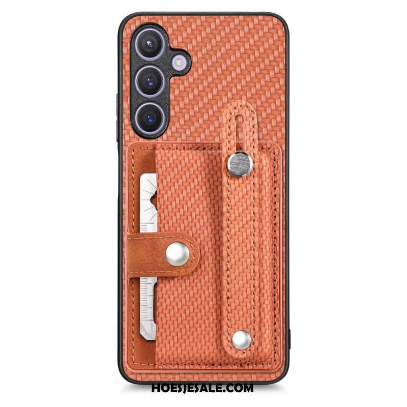 Case Hoesje Samsung Galaxy S25 Plus 5g Telefoonhoesje Bandje En Kaarthouder