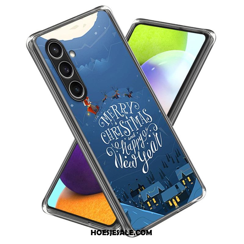 Case Hoesje Samsung Galaxy S25 Plus 5g Telefoonhoesje Kerstvariaties