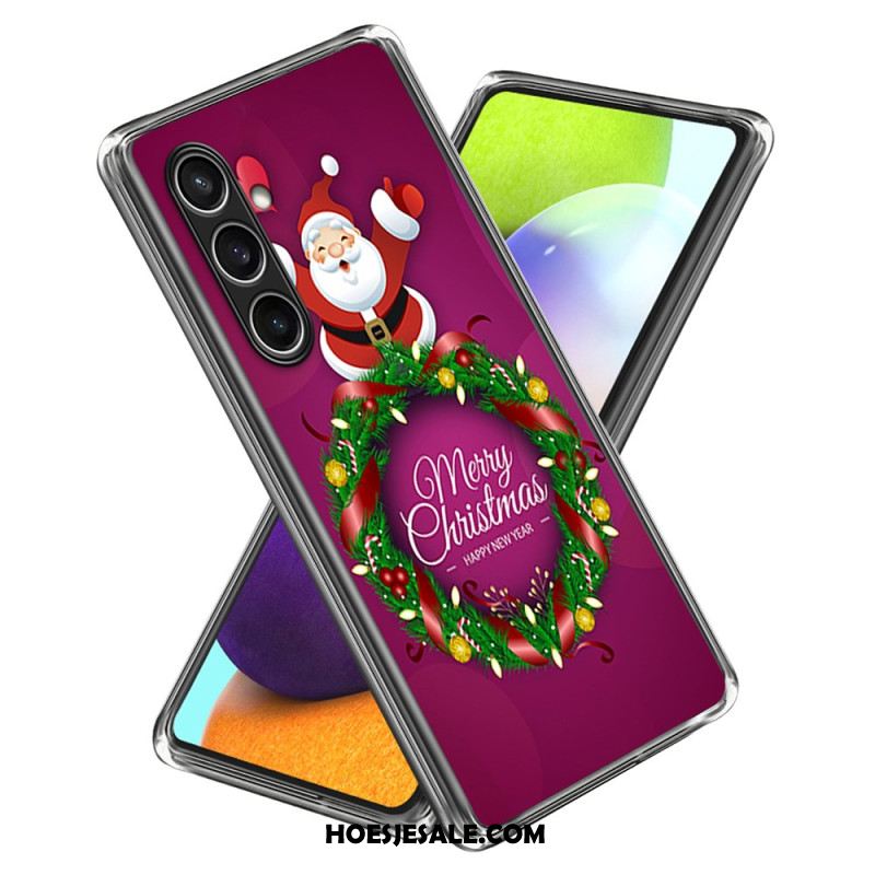 Case Hoesje Samsung Galaxy S25 Plus 5g Telefoonhoesje Kerstvariaties