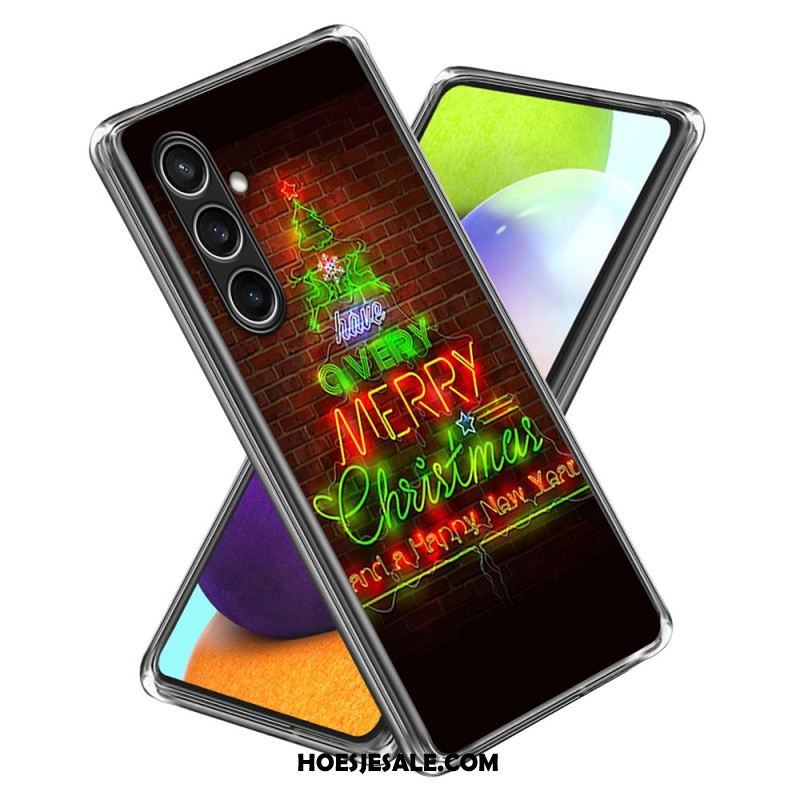 Case Hoesje Samsung Galaxy S25 Plus 5g Telefoonhoesje Kerstvariaties