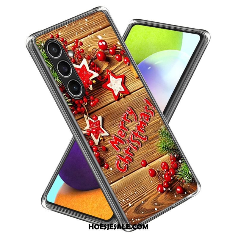 Case Hoesje Samsung Galaxy S25 Plus 5g Telefoonhoesje Kerstvariaties