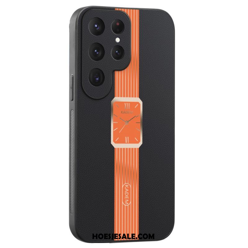 Case Hoesje Samsung Galaxy S25 Ultra 5g Telefoonhoesje Kadem Horloge