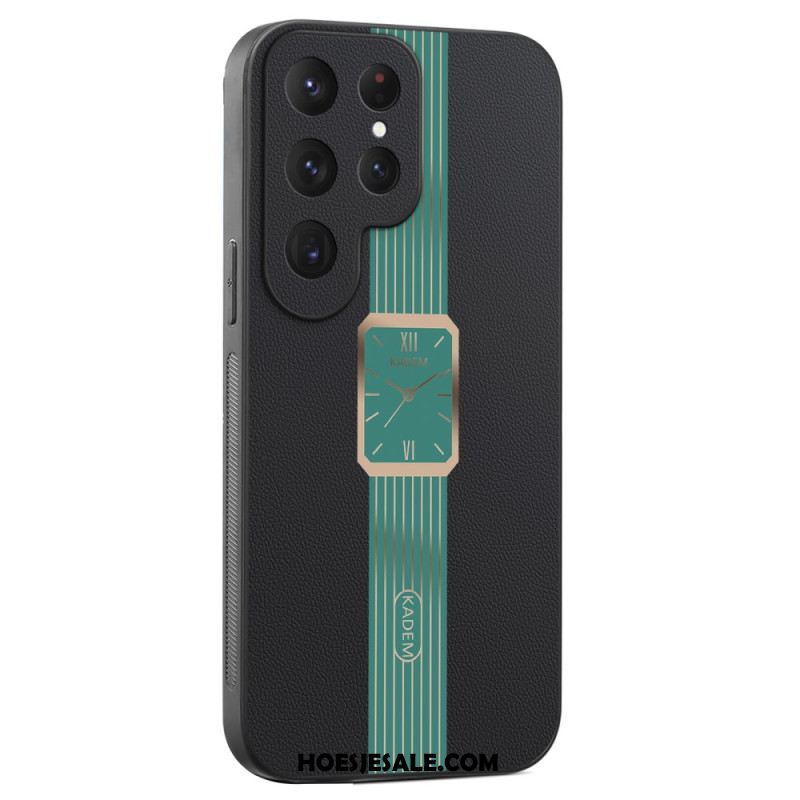 Case Hoesje Samsung Galaxy S25 Ultra 5g Telefoonhoesje Kadem Horloge