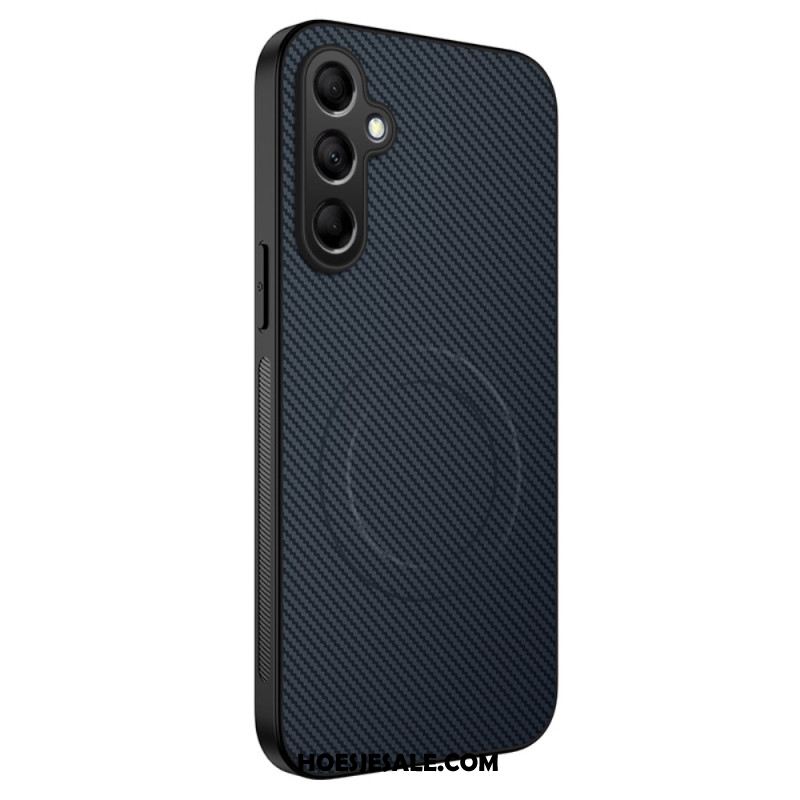 Case Hoesje Samsung Galaxy S26 Telefoonhoesje Magnetische Koolstofvezeltextuur