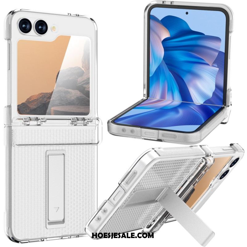 Case Hoesje Samsung Galaxy Z Flip 7 Fe Telefoonhoesje Geïntegreerde Standaard